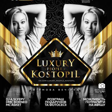 LUXURY PEOPLE KOSTOPIL